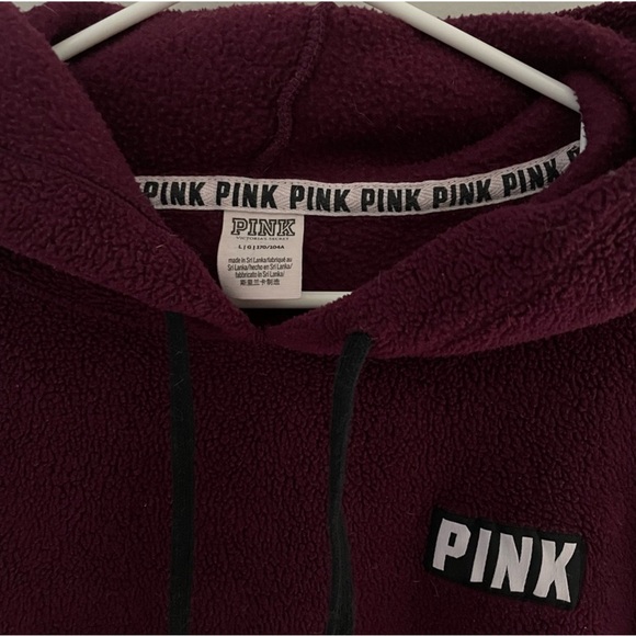 PINK Victoria’s Secret Sherpa Pullover sz LARGE - Picture 3 of 3
